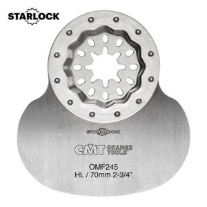 LOT DE 5 COUTEAUX CHAMPIGNON CMT LARGEUR 70 MM , FIXATION STARLOCK.
