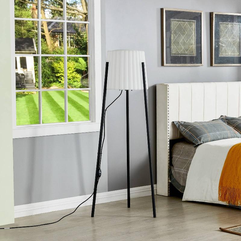 LUCANDE LINDBY LUMINAIRE DE TERRASSE JAIMY, 148 CM, TRIPODE, ALUMINIUM