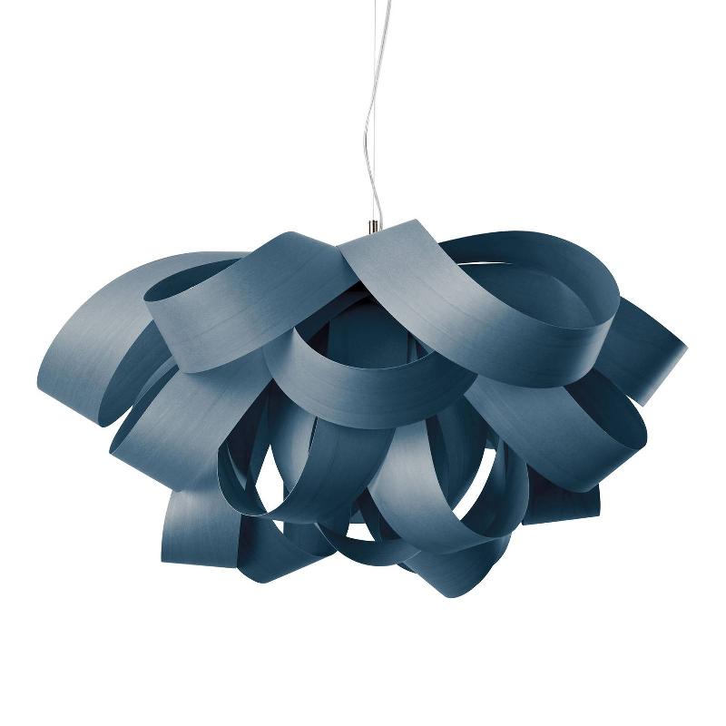 LZF LAMPS LZF AGATHA SMALL SUSPENSION, 78X76CM, BLEUE