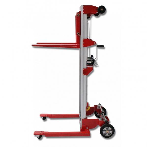 Mini gerbeur manuel en aluminium - Charge maximale 181 kg - Léger et compact - Marque Rolléco_0