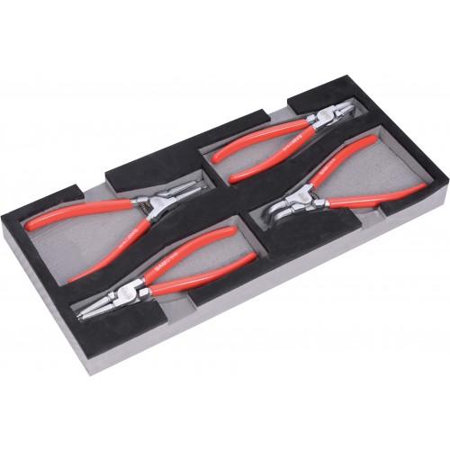 MODULE MOUSSE DE 4 PINCES CIRCLIPS CAPACITÉ 19-60 MM 190-J4MMZ SAM OUTILLAGE