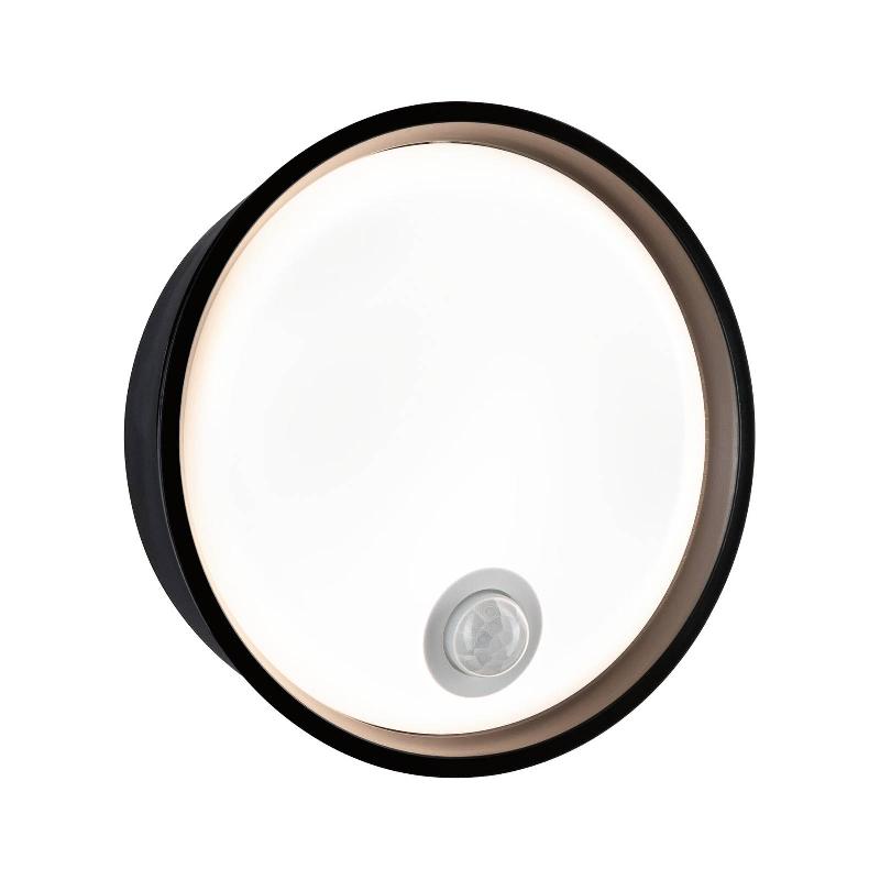 PAULMANN PLATOMO APPLIQUE D\'EXTÉRIEUR LED CAPTEUR NOIR