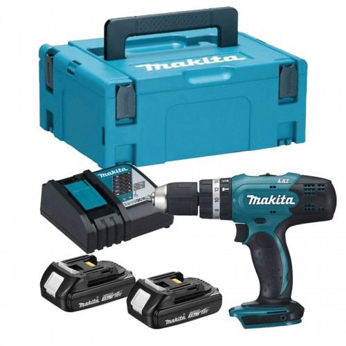 PERCEUSE VISSEUSE SANS FIL À PERCUSSION LXT® 18V - 1,5 AH - DHP453RYJ MAKITA