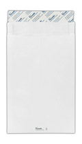 POCHETTES PLASTIQUE TYVEK 250 X 353 AVEC SOUFFLETS 38 MM - PAQUET DE 20