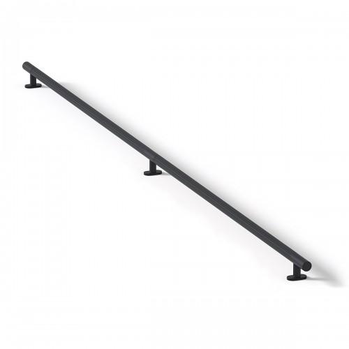 POIGNÉES DE MEUBLE FLUTED EN ZAMAK NOIR - LONGUEUR 1040 MM ESTAMP