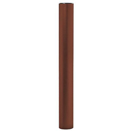 POTELET PROVINCE Ø 114 MM INOX BROSSÉ - ZINC ASPECT CORTEN - PROCITY