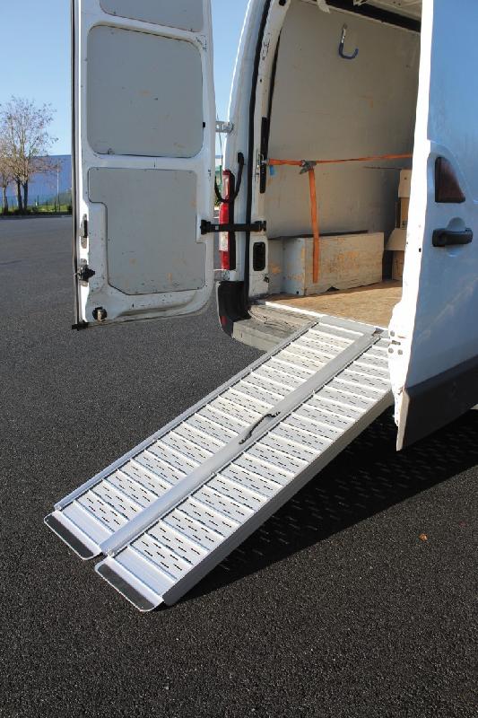 Rampes d'accès amovibles PMR en aluminium pour véhicules - RMPACCALU-ID15/VH_0