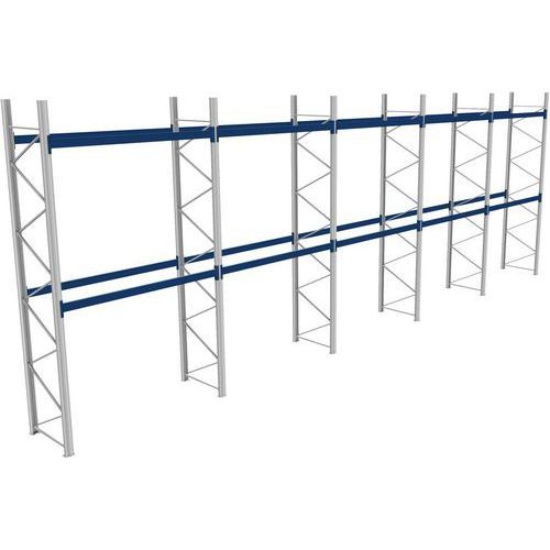 RACK 1 DÉPART + 4 SUIVANTS LXLXH 2700X14300X5000 800KG 2 NIV - BITO