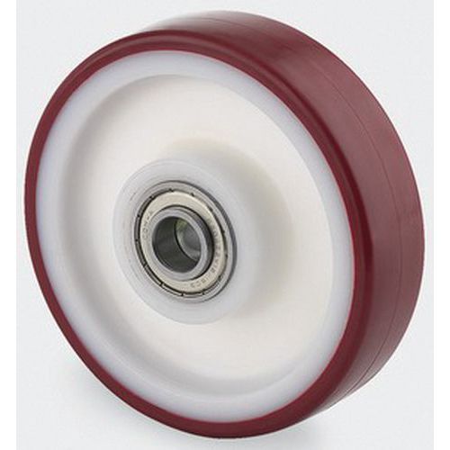 ROUE POLYAMIDE FIXE DIAMÈTRE ROUE 160 MM - TENTE
