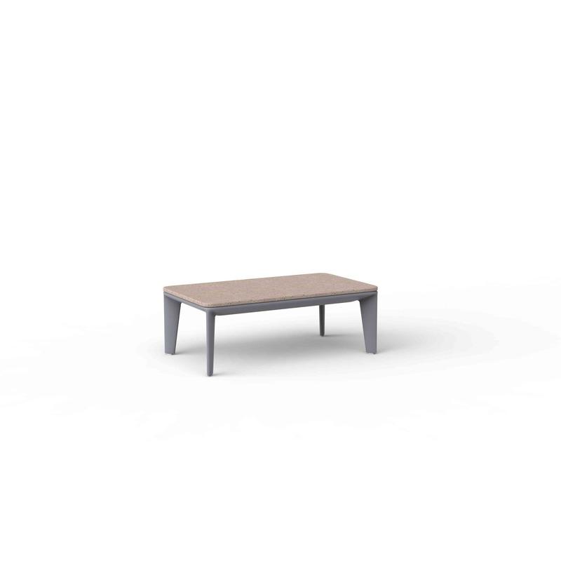 Table basse 80x45 PASADENA - gris_0