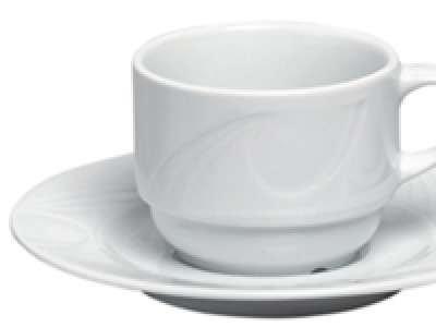 TASSE À CAFÉ EN PORCELAINE HÔTELIÈRE SÉRIE « KARIZMA » 17 CL