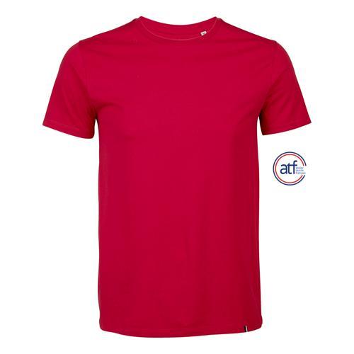 TEE-SHIRT PERSONNALISABLE HOMME EN COTON ROUGE