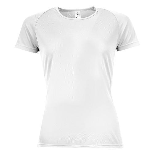 TEE-SHIRT PERSONNALISABLE MULTITECH PESFÉMININ BLANC