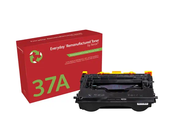 Toner remanufacturé Mono Everyday¢ de Xerox compatible avec HP 37A (CF237A), Capacité standard_0