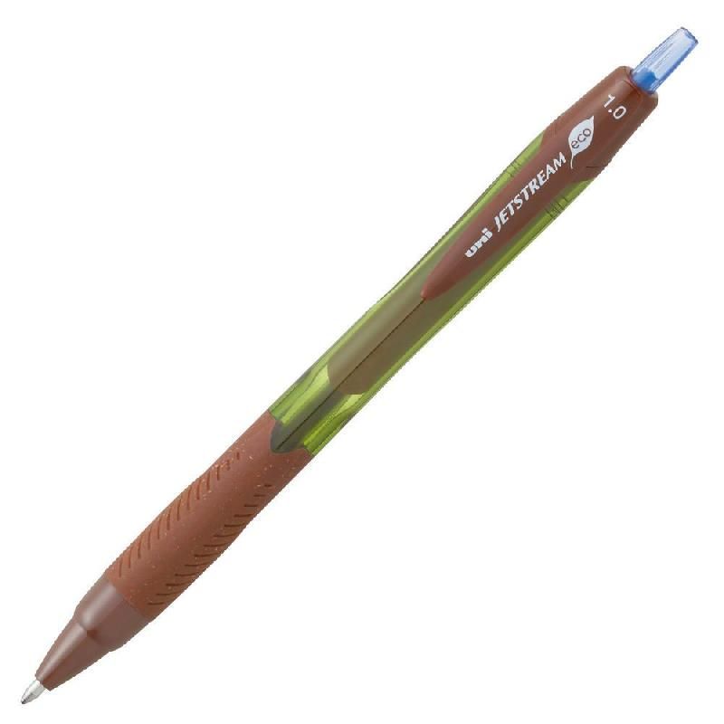 UNI-BALL STYLO BILLE UNIBALL JETSTREAM ECO - 1 MM - BLEU (PRIX À L'UNITÉ)