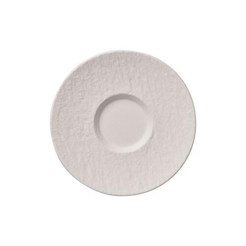 VILLEROY & BOCH villeroy et boch manufact.Rock blanc*sous-tasse a cafe au lait 17cm*n * - porcelaine 1042401220_0
