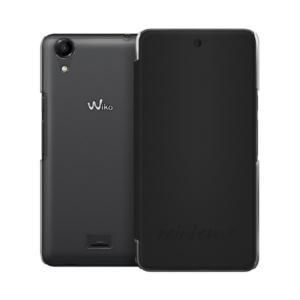 WIKO COQUE FOLIO NOIR RAINBOW LITE 4G  - ACCESSOIRE TÉLÉPHONIE MOBILE