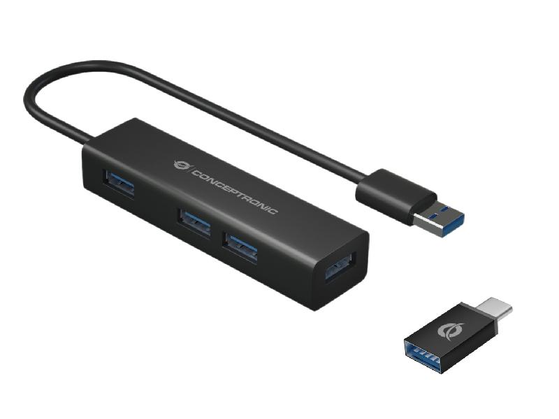 CONCEPTRONIC HUBBIES06B HUB & CONCENTRATEUR USB 3.2 GEN 1 (3.1 GEN 1)_0