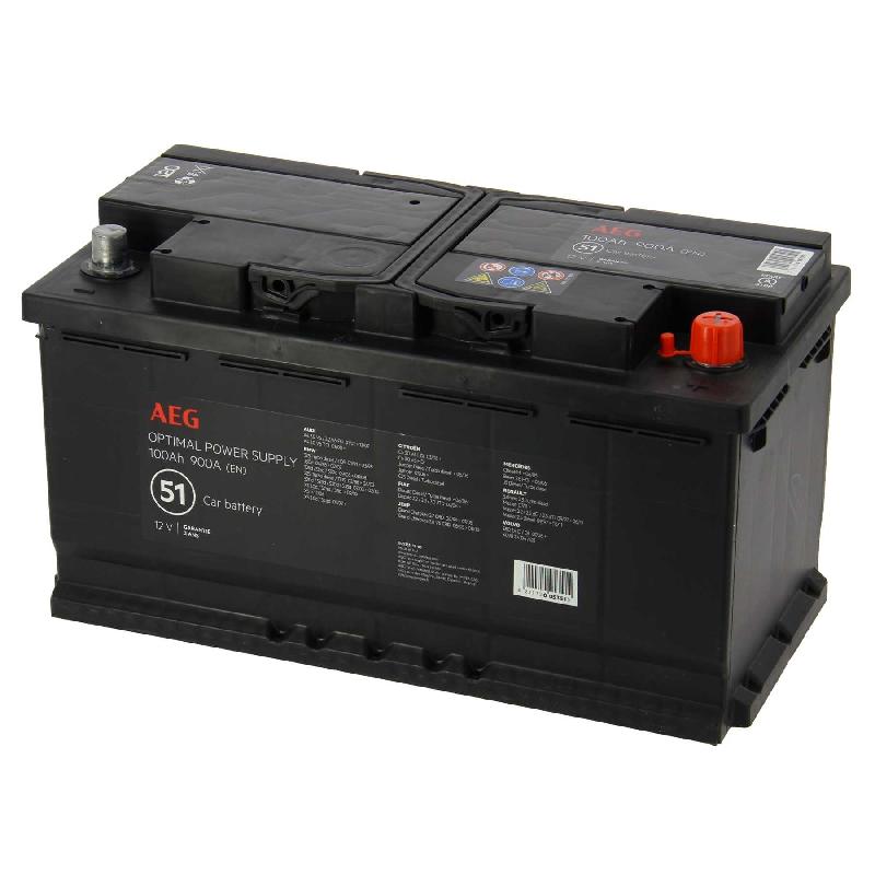 Batterie de démarrage AEG BAT 51 - 95Ah / 800A - Technologie Calcium/Calcium - L5_0