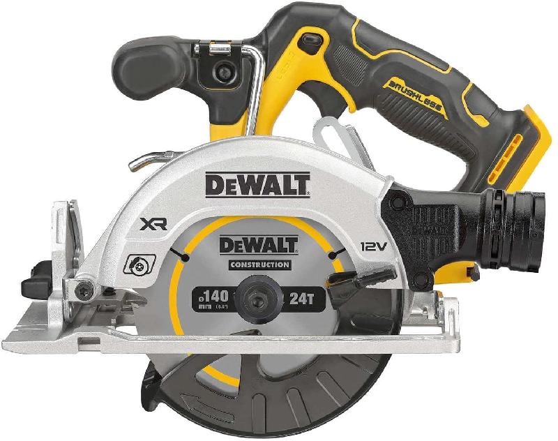 DEWALT SCIE CIRCULAIRE PORTATIVE SANS FIL DCS512NT-XJ 12V AVEC LAME DE_0