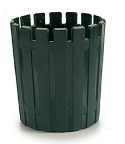 Pot de fleurs 6 x 6 cm vert foncé - Ibergarden_0