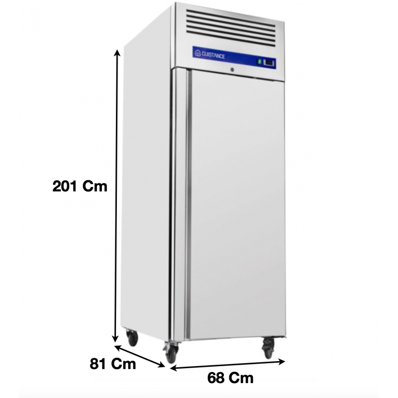 Armoire réfrigérée GN2/1 600 L 1 Négative tropicalisé - GN600BT_0