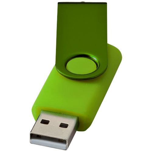 Clé USB publicitaire 2 Go Rotate-metallic - plastique et aluminium - référence 12350703_0