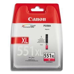 Cartouche jet d'encre Canon 551XL Magenta 6445B001 - Compatible avec imprimantes Pixma_0