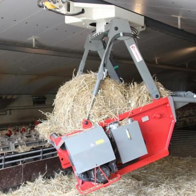 Dérouleuses balles rondes suspendues - Galonnier - Compacte - Pour balles jusqu'à 1,80 m et 1000 kg_0