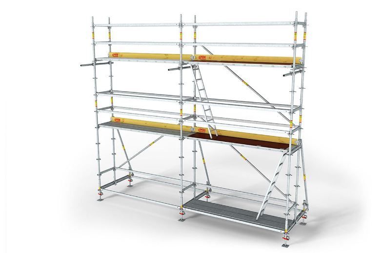 Échafaudage de ferraillage PERI UP Flex - PERI SAS - largeur de base 150 cm ou 200 cm - déplaçable par grue_0