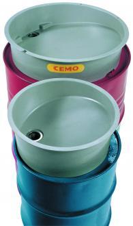 Entonnoir pour fût de 60 litres - 307250 - Léger et pratique pour huile usagée_0