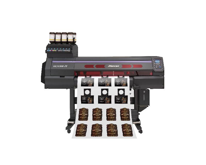 IMPRIMANTE UV MIMAKI PRINT & CUT UCJV300-75 | LAIZE 800 MM_0