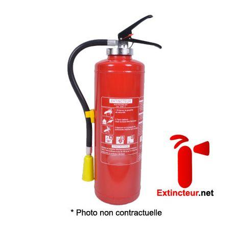 Extincteur portatif P6pa - 6kg poudre ABC - Pression auxiliaire - Norme française_0