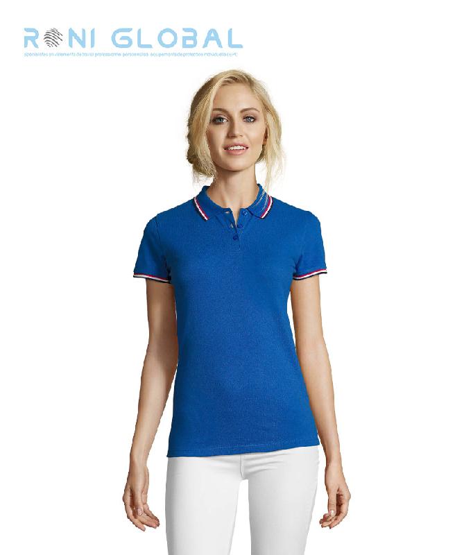Polo de travail femme manches courtes en coton - PRESTIGE SOL'S - Ref: sol-02950_0
