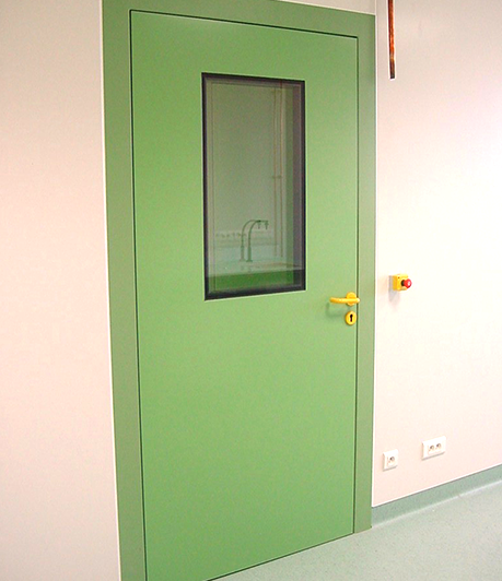 Porte hermétique étanche SBC 40/45/50 - isolation thermique et phonique - pour salles propres, hôpitaux et industries_0