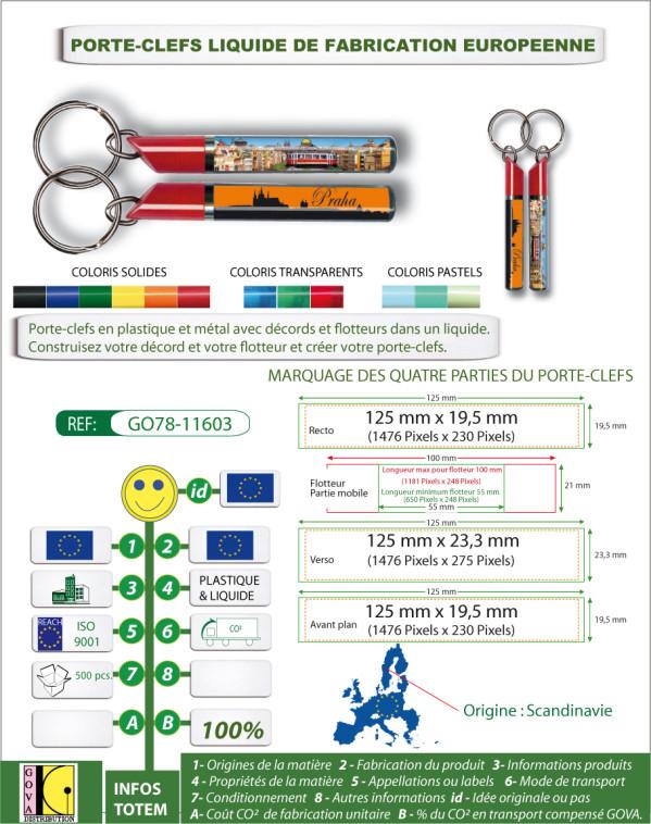 PORTE-CLÉS PUBLICITAIRE AVEC LIQUIDE ET FLOTTEUR GO78-11603_0