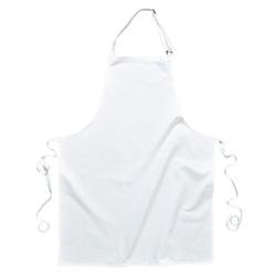 Portwest - Tablier de cuisine à bavette en polycoton Blanc Taille Unique - blanc textile 5036108021031_0