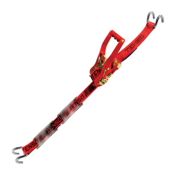 Sangle d'arrimage 50mm TENSO avec doigts écartés - récupérateur de tension automatique - 2000 daN - longueur 9m_0