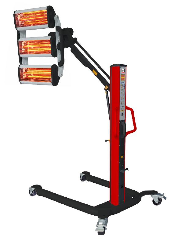 Sécheur de peinture infrarouge professionnel mobile 3300W MW Tools LD3P_0
