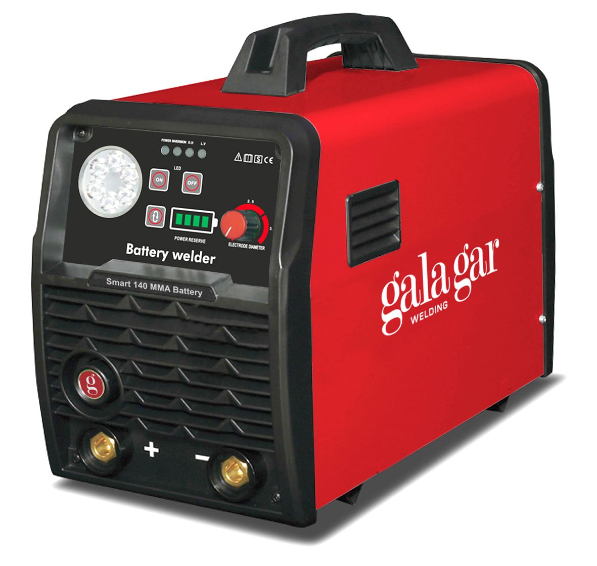 Poste à souder professionnel Smart 140 MMA Battery - Gala Gar - à batterie - puissance maximale absorbée 3,7 kVA_0