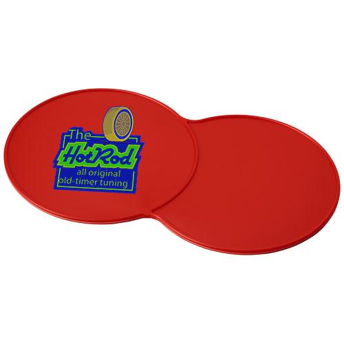 Sous-verre en plastique Sidekick 21050803 - espace pour plusieurs boissons ou boissons et biscuits_0
