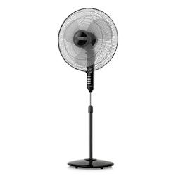 Ventilateur de pied Taurus Alpatec Bergen 16CR - 45W, 3 vitesses, 3 pales de 40 cm, hauteur réglable 130 cm - Noir plastique 944649000_0