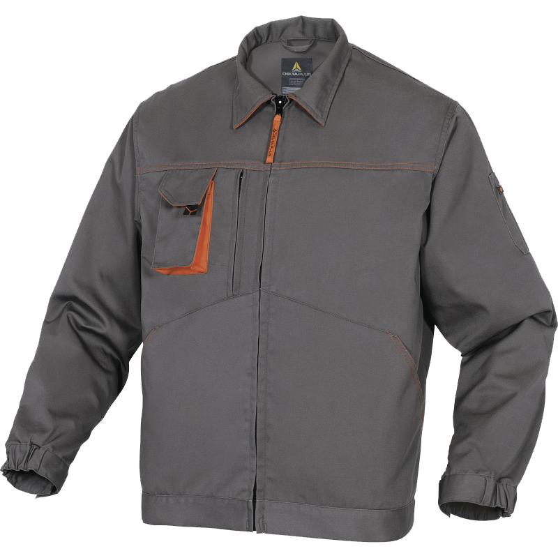 Veste de travail mach2 mulitipoches gris/orange txl - DELTA PLUS - m2ve2grxg - 738829_0