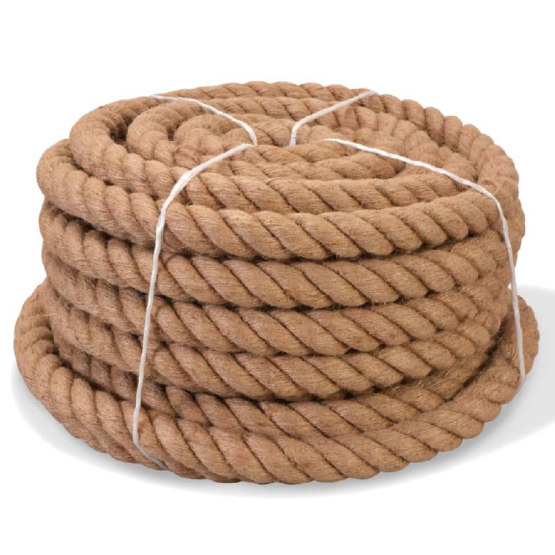 Vidaxl corde 100 % jute 40 mm 30 m 91278_0