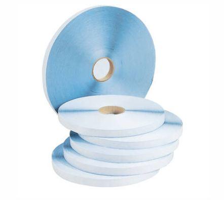 Bande double-face indécollable - largeur 16 mm - rouleau 50 m - adhésif permanent sans acide ni solvant_0