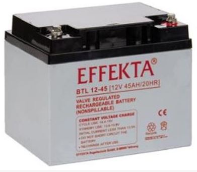 Batterie agm 45ah 12v EFFEKTA BTL 12-45_0