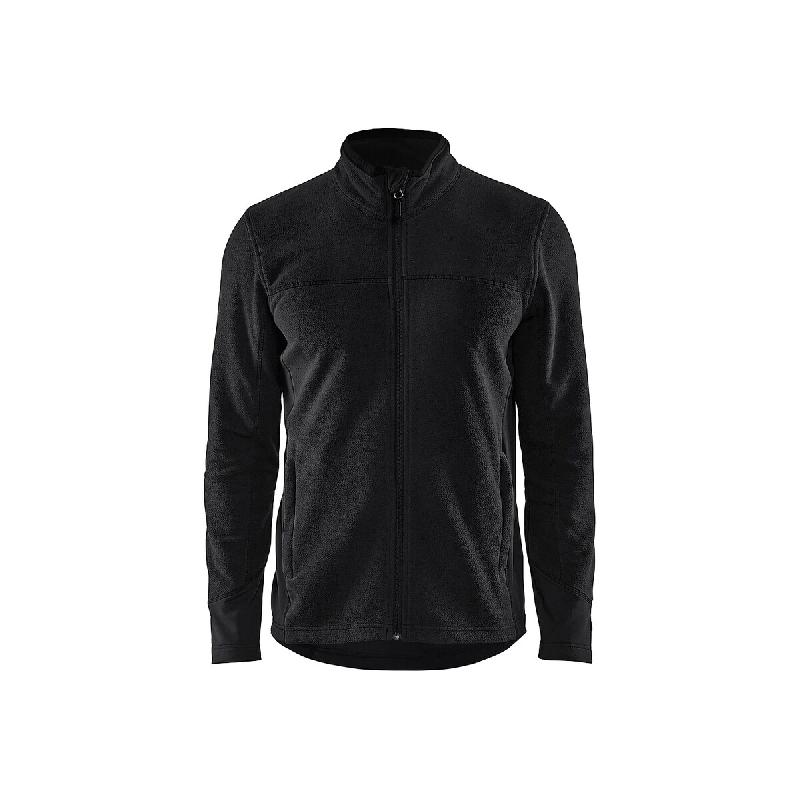 BLAKLADER Veste de travail micropolaire 4895 Noir M - M multicolore multi-matériau 7330509275955_0