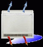 Climatiseur mobile inverter réversible