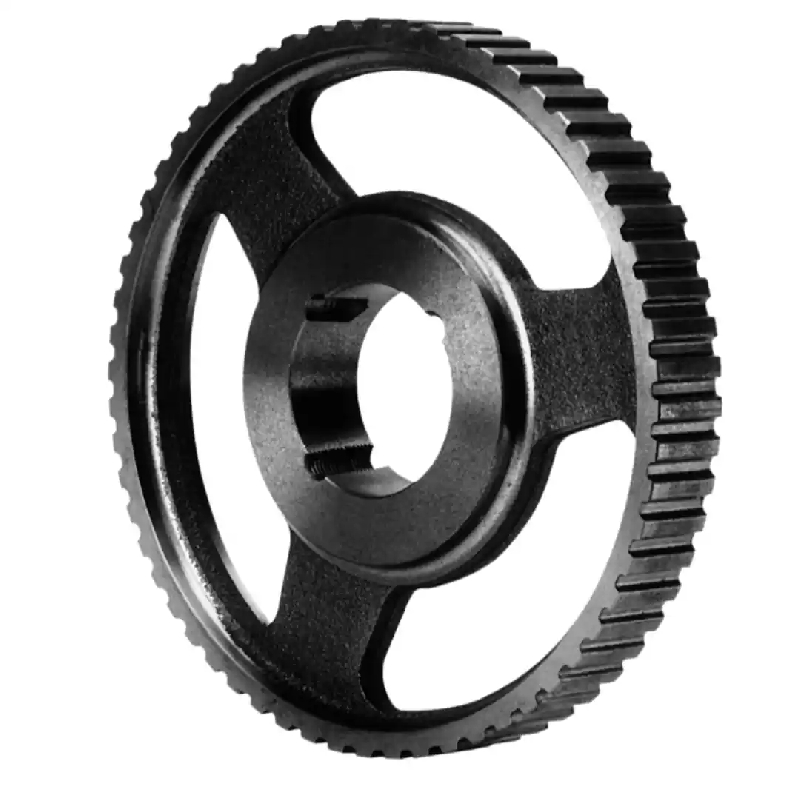 CMW - HZ060-200M - Poulies synchrones en fonte - Profil timing H - Moyeu amovible 2517 - 60 dents - Pas de 12.7 mm_0