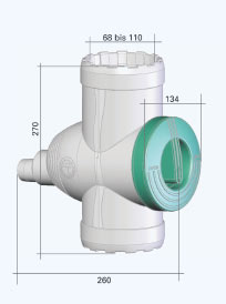 Collecteur filtrant d'eau de pluie - 3p fs 3p technik_0